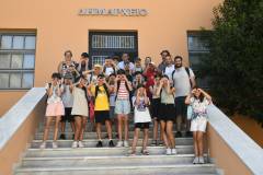 Ο Δήμαρχος Πατρέων Κ. Πελετίδης, υποδέχθηκε στο Δημαρχείο παιδιά των κατασκηνώσεων του Δήμου